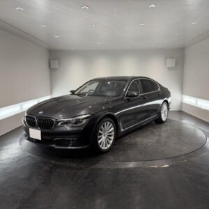 2015 Bmw 7 Series gray gasoline used car Japan export