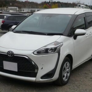 2022 Toyota Sienta pearl gasoline used car Japan export