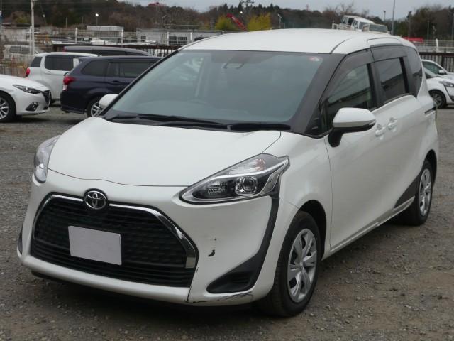 Ref:AUX-22681248 TOYOTA SIENTA 2022 1 2022 Toyota Sienta pearl gasoline used car Japan export