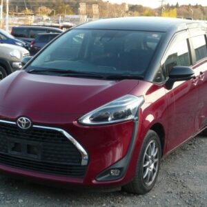 2019 Toyota Sienta wine gasoline used car Japan export