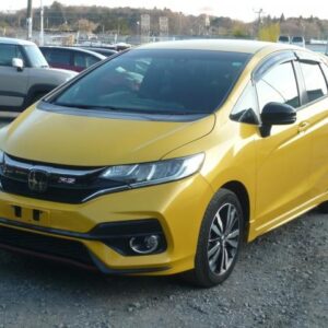 2017 Honda Fit yellow gasoline used car Japan export