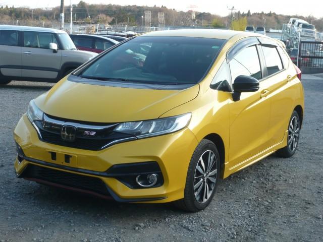 Ref:AUX-22681495 HONDA FIT 2017 1 2017 Honda Fit yellow gasoline used car Japan export