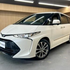 2016 Toyota Estima white gasoline used car Japan export