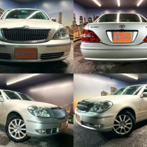 2001 Toyota Brevis silver gasoline used car Japan export