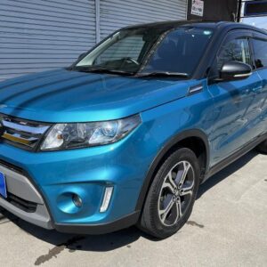 2015 Suzuki Escudo blue gasoline used car Japan export