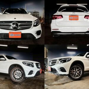 2018 Mercedes Benz Glc-Class white gasoline used car Japan export