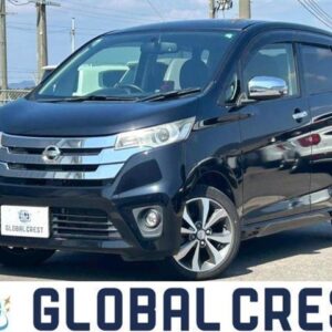 2013 Nissan Dayz black gasoline used car Japan export