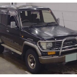 1996 Toyota Land Cruiser Prado black diesel used car Japan export