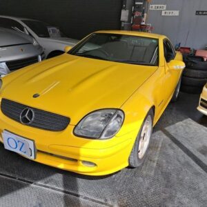2000 Mercedes Benz Slk yellow gasoline used car Japan export