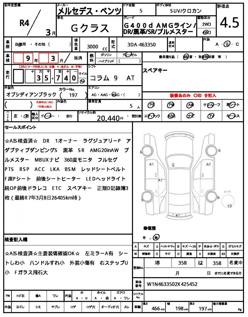 Ref:AUX-22695959 MERCEDES BENZ G-CLASS 2022 21 Ref:AUX-22695959 MERCEDES BENZ G-CLASS 2022 - Image 21