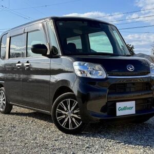 2019 Daihatsu Tanto black gasoline used car Japan export