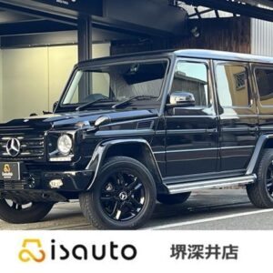 2015 Mercedes Benz G-Class black diesel used car Japan export