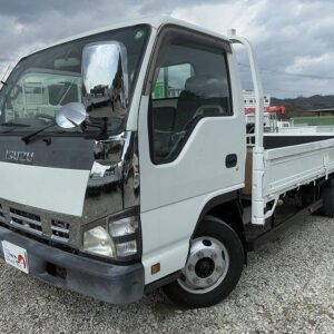 2006 Isuzu Elf Truck white diesel used car Japan export