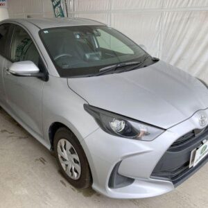 2023 Toyota Yaris silver gasoline used car Japan export