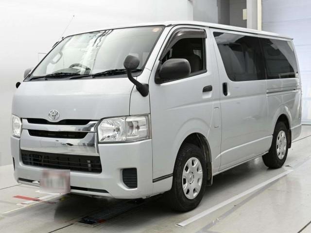 Ref:AUX-22699710 TOYOTA HIACE VAN 2017 1 2017 Toyota Hiace Van silver gasoline used car Japan export