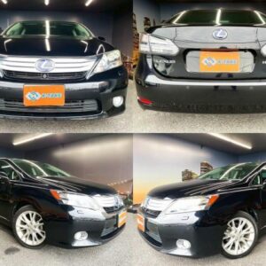 2010 Lexus Hs black gasoline used car Japan export