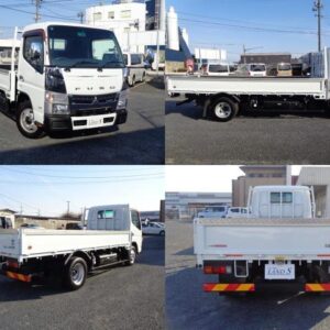 2015 Mitsubishi Fuso Canter white diesel used car Japan export