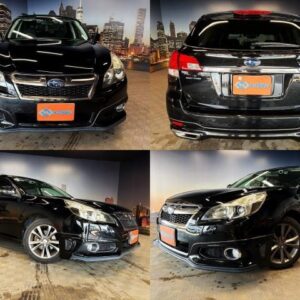 2013 Subaru Legacy Touring Wagon black gasoline used car Japan export