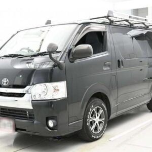 2018 Toyota Regius Ace Van black diesel used car Japan export