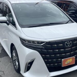2024 Toyota Alphard pearl gasoline used car Japan export