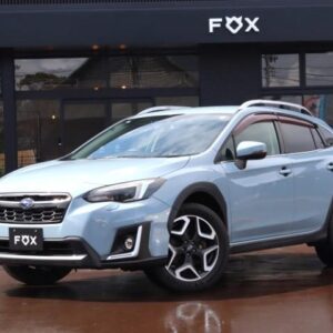 2017 Subaru Xv blue gasoline used car Japan export