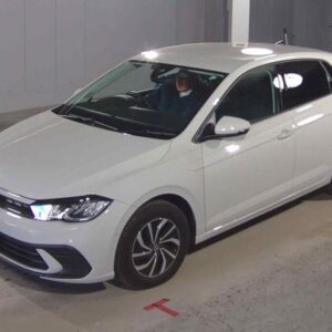 2023 Volkswagen Polo white gasoline used car Japan export