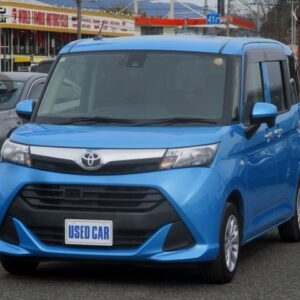 2018 Toyota Tank blue gasoline used car Japan export