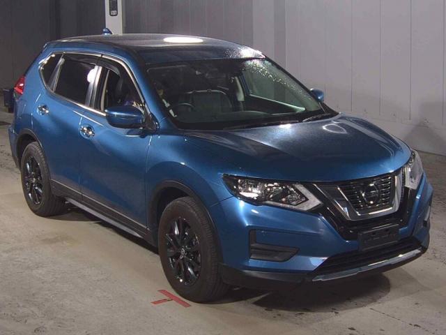 Ref:AUX-22704143 NISSAN X-TRAIL 2021 1 2021 Nissan X-Trail blue gasoline used car Japan export