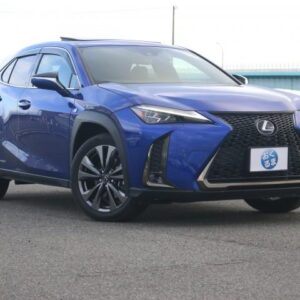 2021 Lexus Ux blue hybrid used car Japan export