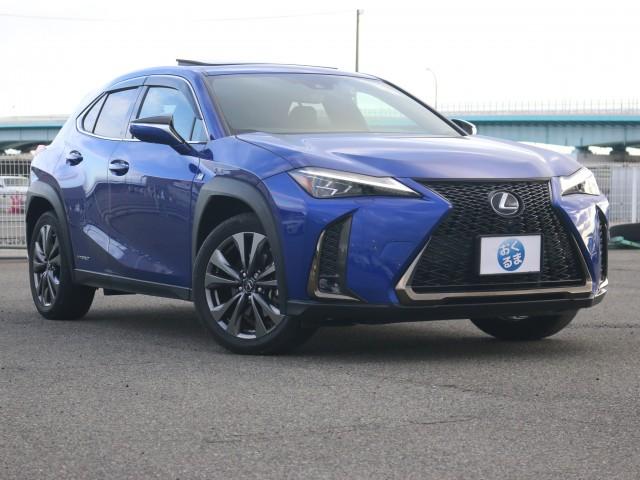 Ref:AUX-22704183 LEXUS UX 2021 1 2021 Lexus Ux blue hybrid used car Japan export
