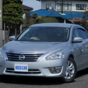 2019 Nissan Teana silver gasoline used car Japan export