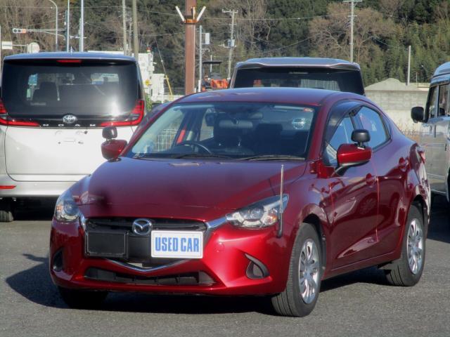 Ref:AUX-22704212 MAZDA MAZDA2 2022 1 2022 Mazda Mazda2 red gasoline used car Japan export
