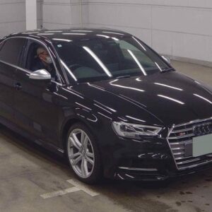 2017 Audi S3 Sedan black gasoline used car Japan export