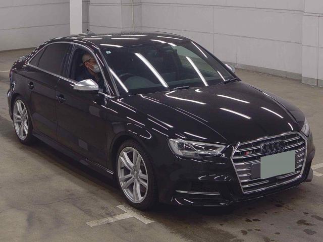 Ref:AUX-22704218 AUDI S3 SEDAN 2017 1 2017 Audi S3 Sedan black gasoline used car Japan export