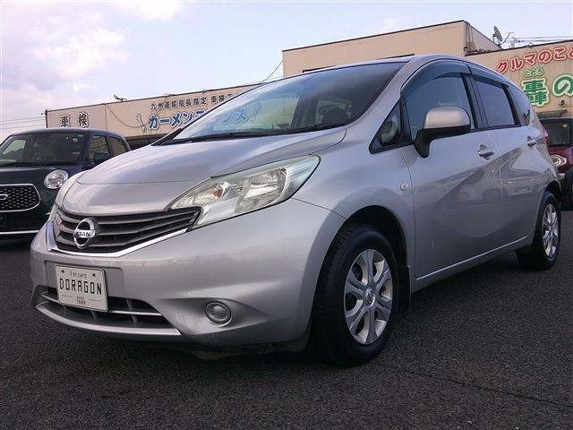Ref:AUX-22704221 NISSAN NOTE 2013 1 2013 Nissan Note silver gasoline used car Japan export