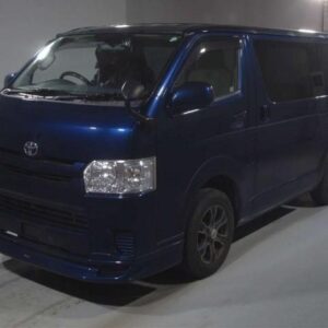 2015 Toyota Regius Ace Van blue diesel used car Japan export