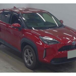 2022 Toyota Yaris Cross wine gasoline used car Japan export