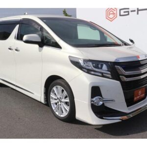 2017 Toyota Alphard pearl gasoline used car Japan export