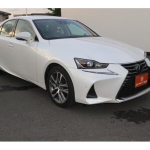 2020 Lexus Is white gasoline used car Japan export