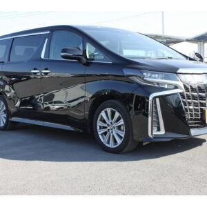 2022 Toyota Alphard black gasoline used car Japan export