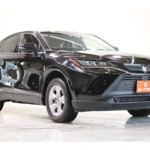 2022 Toyota Harrier black gasoline used car Japan export