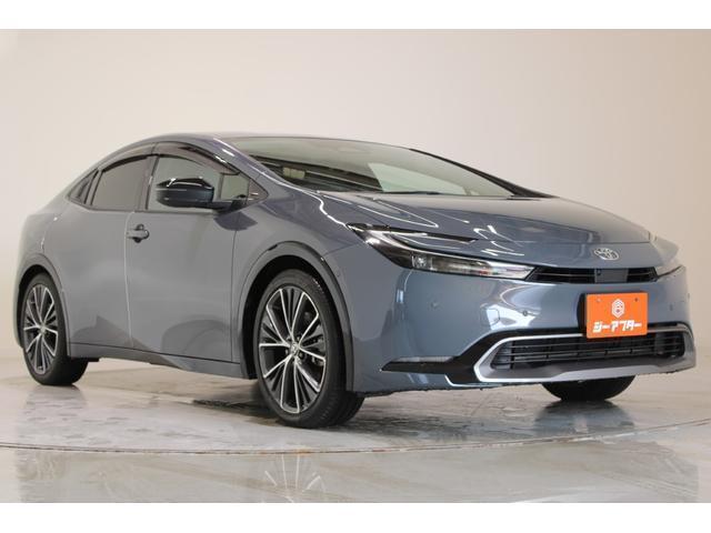 Ref:AUX-22714182 TOYOTA PRIUS 2023 1 2023 Toyota Prius gray hybrid used car Japan export