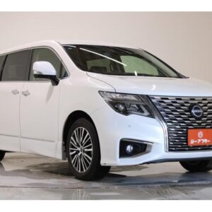 2024 Nissan Elgrand pearl gasoline used car Japan export