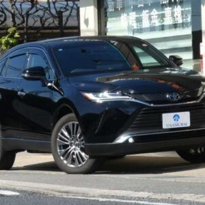 2024 Toyota Harrier black gasoline used car Japan export