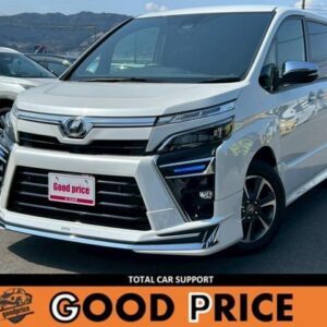 2019 Toyota Voxy white gasoline used car Japan export