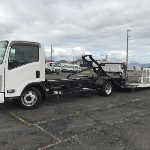 2021 Isuzu Elf Truck white diesel used car Japan export