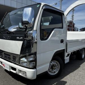 2004 Isuzu Elf Truck white diesel used car Japan export