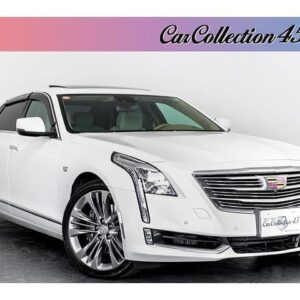 2018 Cadillac Cadillac Ct6 white gasoline used car Japan export