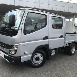 2022 Mitsubishi Fuso Canter silver diesel used car Japan export