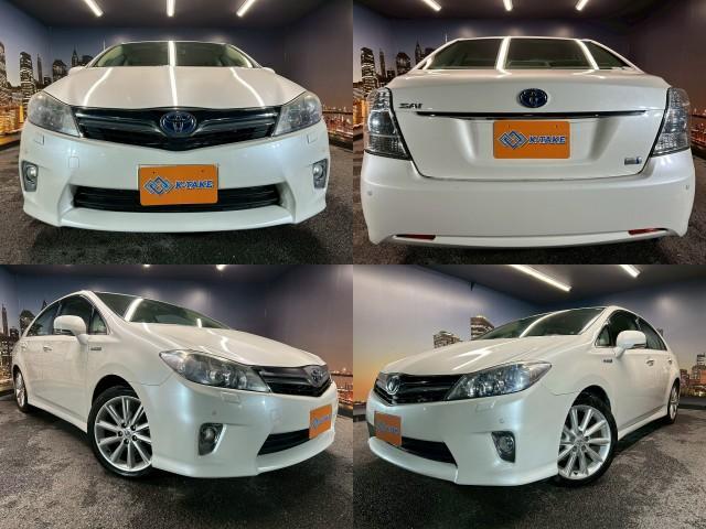 Ref:AUX-22720530 TOYOTA SAI 2010 1 2010 Toyota Sai white gasoline used car Japan export